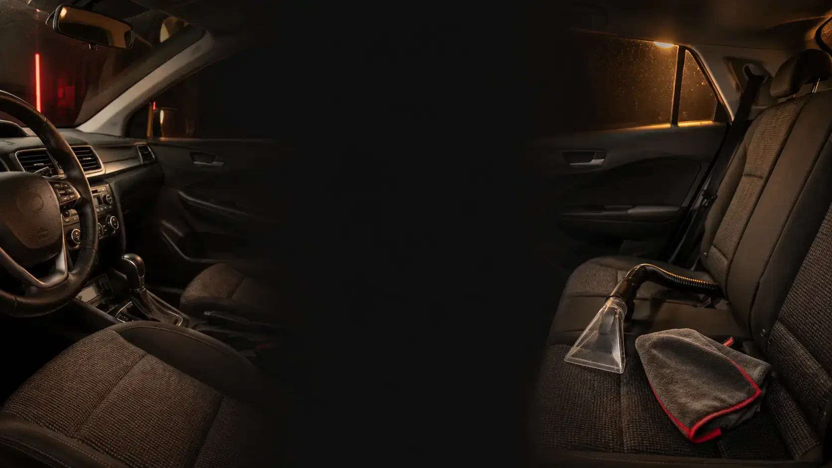 Basic Detailing — a freshly cleaned car cabin in Calgary